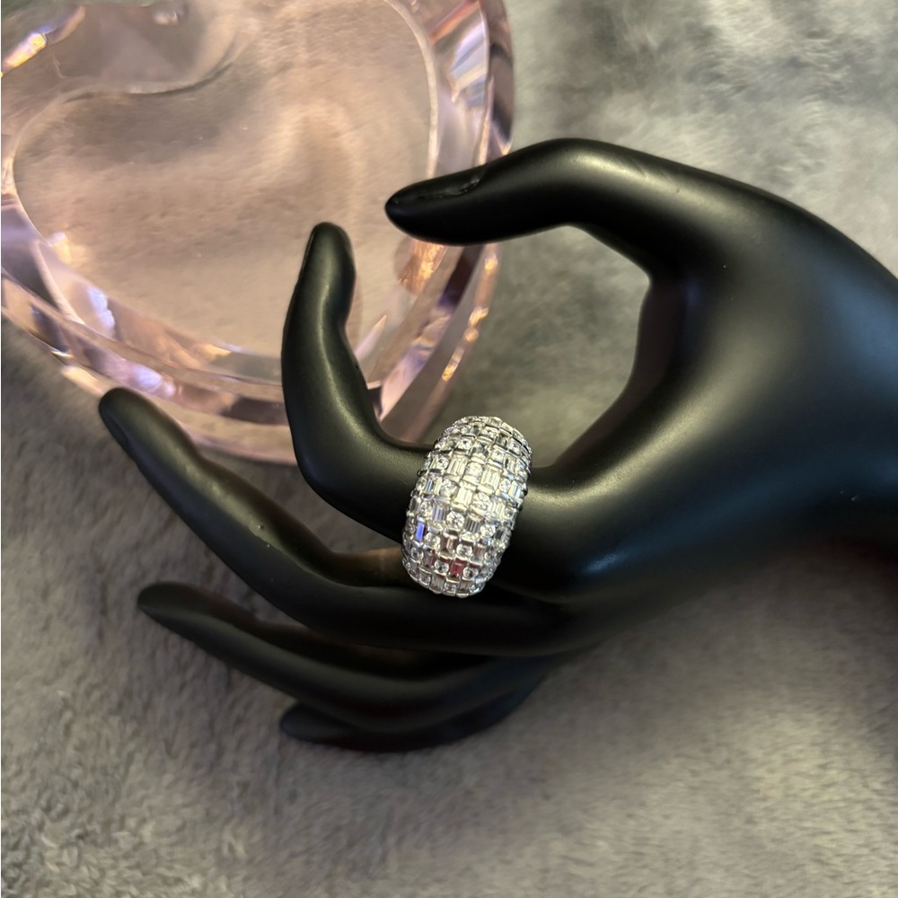 Victoria Wieck CZ Sterling Silver Dome Ring